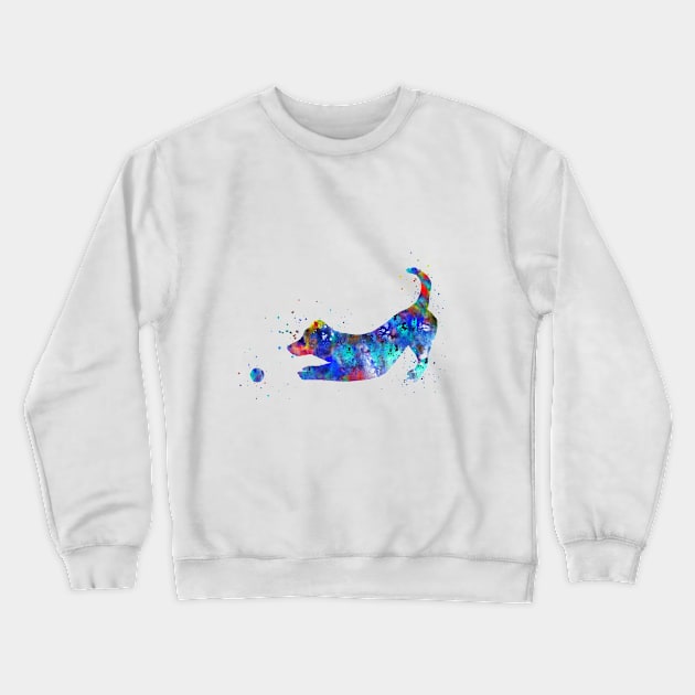 Jack Russell Crewneck Sweatshirt by RosaliArt